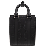  Túi Nữ Gucci GG Emboss Mini 'Black' 
