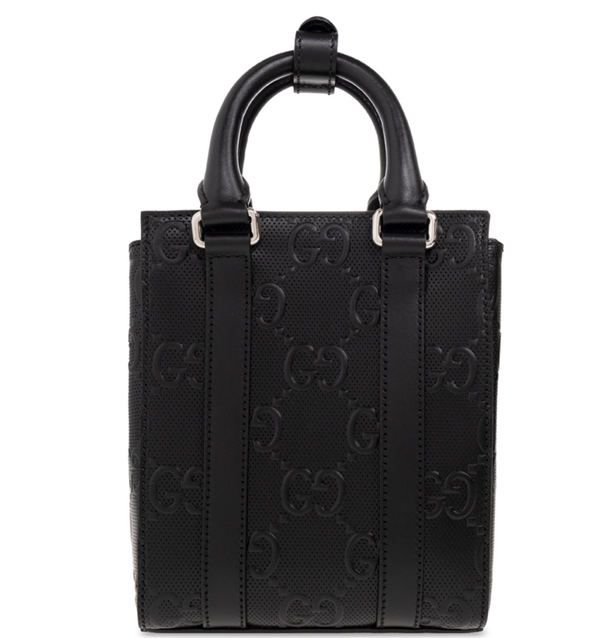  Túi Nữ Gucci GG Emboss Mini 'Black' 
