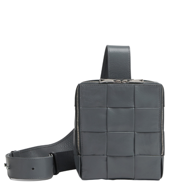  Túi Nam Bottega Veneta Cassette Sling Bag 'Grey' 