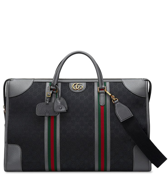  Túi Nam Gucci Bauletto Extra Large Duffle Bag 'Black' 