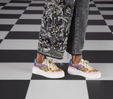  Giày Nữ Gucci GG Supreme Canvas ‘Beige’ 