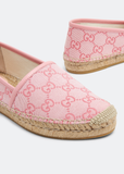  Giày Nữ Gucci GG Espadrille 'Pink' 