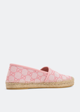  Giày Nữ Gucci GG Espadrille 'Pink' 