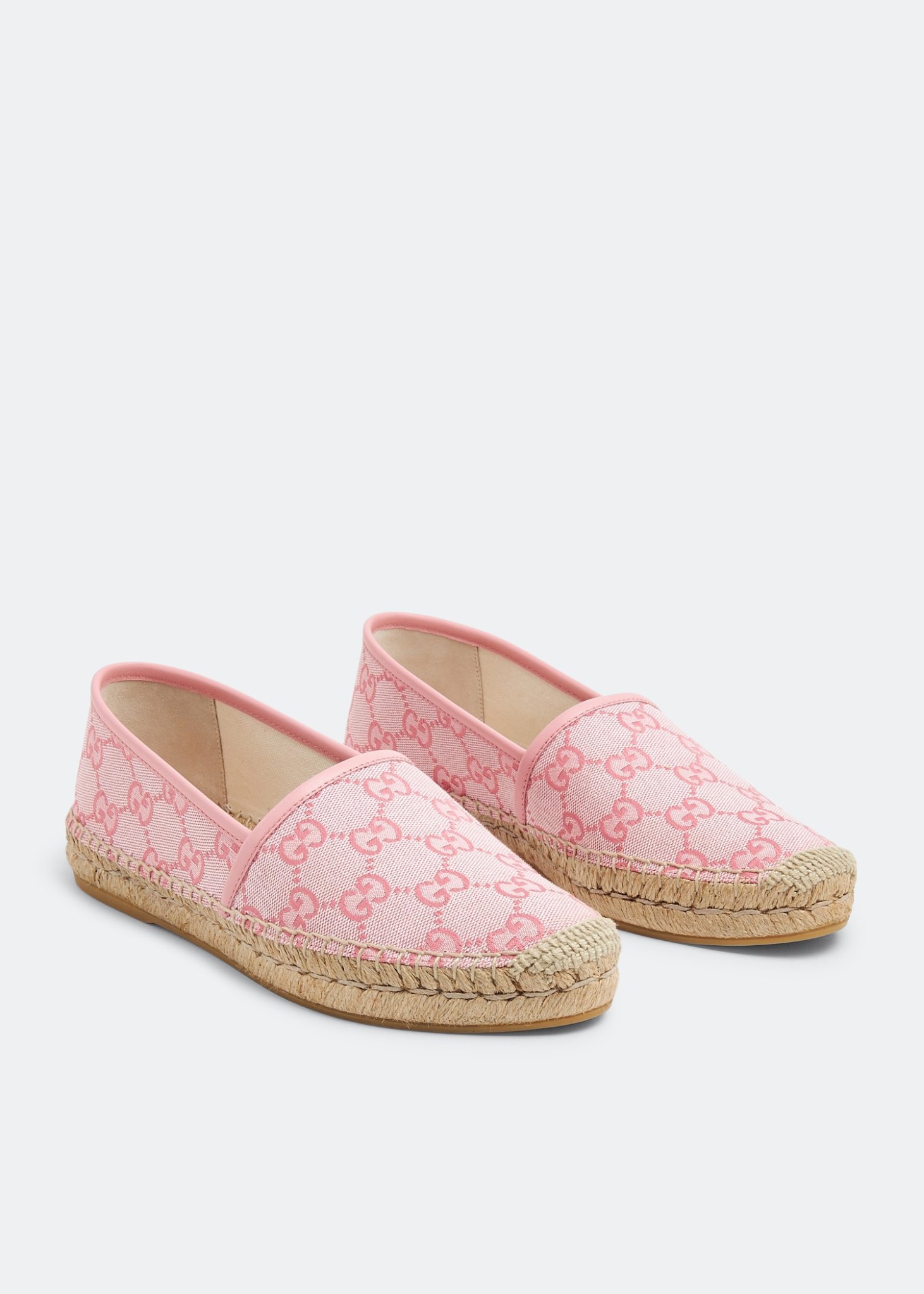  Giày Nữ Gucci GG Espadrille 'Pink' 