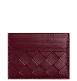  Ví Nữ Bottega Veneta Intrecciato Credit Barolo 'Red' 