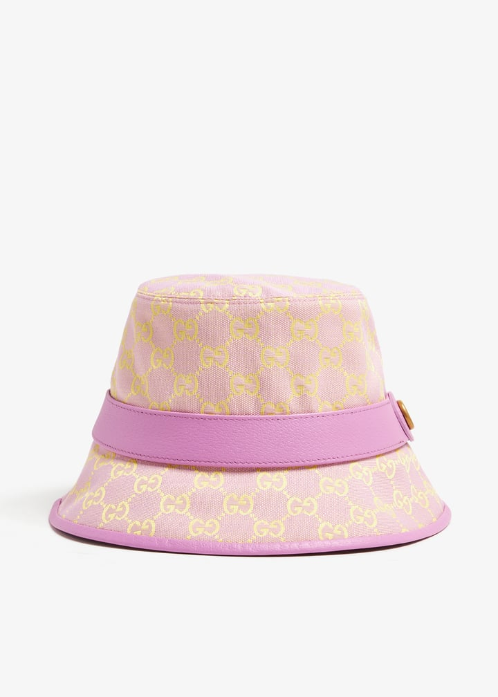  Mũ Nữ Gucci GG Canvas Bucket Hat 'Perple' 