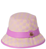  Mũ Nữ Gucci GG Canvas Bucket Hat 'Perple' 