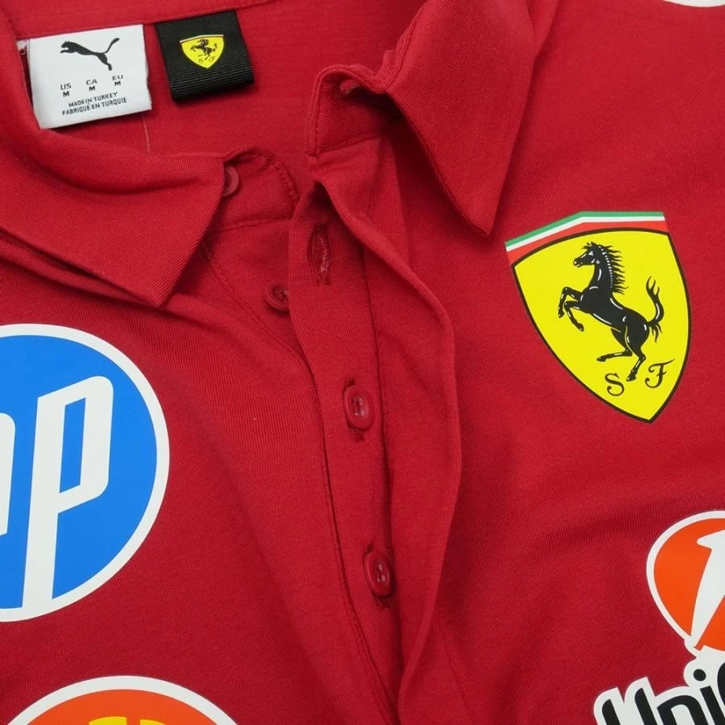  Áo Puma X Scuderia Ferrari 2025 Team Polo ‘Red’ 