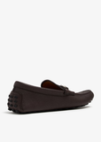  Giày Nam Gucci Driver With Horsebit 'Brown' 