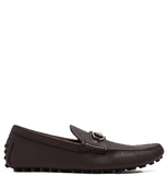  Giày Nam Gucci Driver With Horsebit 'Brown' 