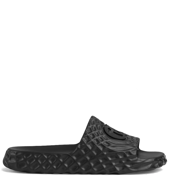  Dép Nam Gucci Interlocking G Slide Sandal 'Black' 