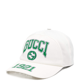  Mũ Nam Gucci 1921 Logo Baseball Hat 'White Green' 