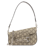  Túi Nữ Gucci Horsebit 1955 Asymmetrical 'Beige' 