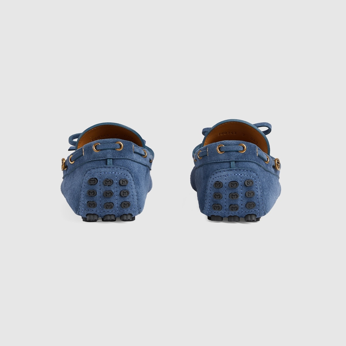 Giày Nam Gucci Driver Interlocking G 'Navy' 