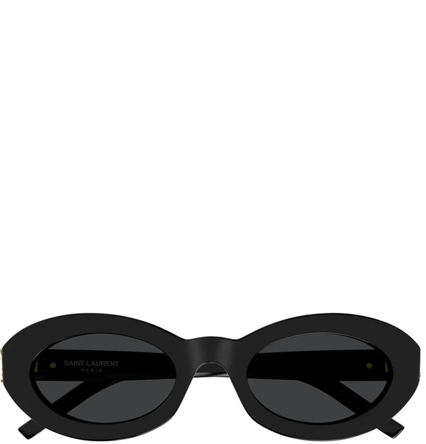  Kính Nữ Saint Laurent Oval Sunglasses 'Black' 