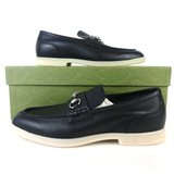  Giày Nam Gucci Horsebit Loafer 'Black' 