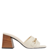  Dép Nữ Gucci Signoria Slide Sandal 'White' 