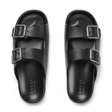  Dép Nam Gucci Sandal With Buckles 'Black' 
