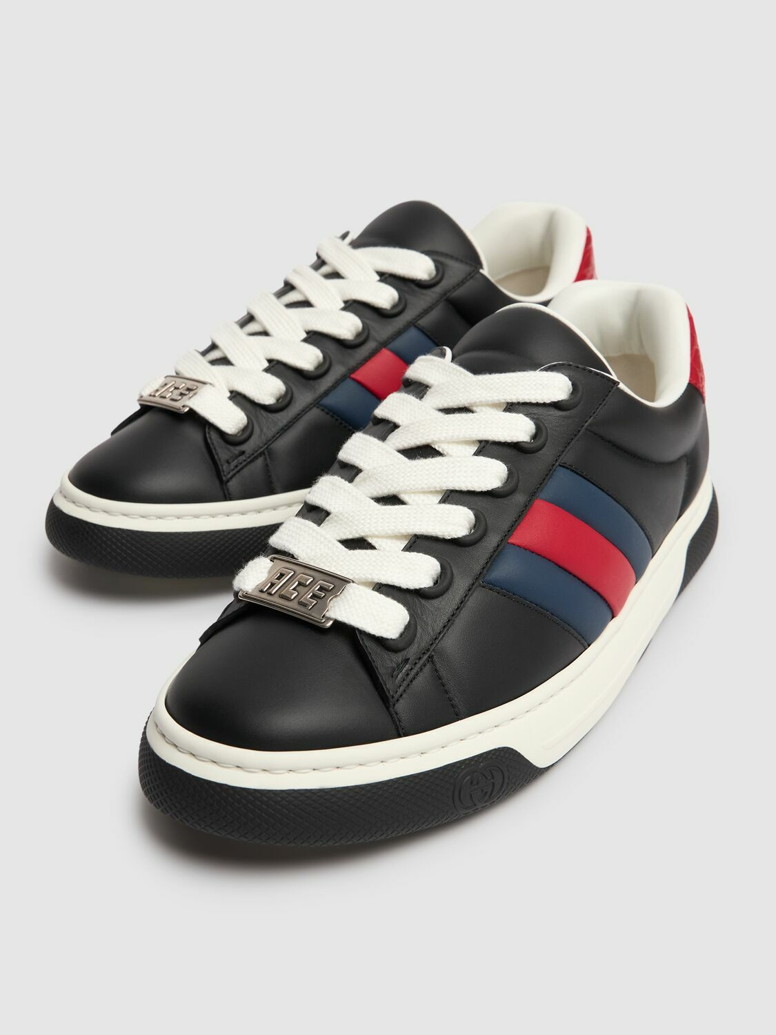  Giày Nam Gucci Hyper Ace Sneaker 'Black' 