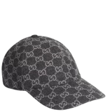  Mũ Gucci Flannel Baseball Cap 'Black' ‎ 