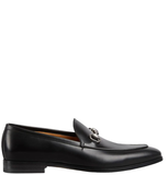  Giày Nam Gucci Horsebit Loafer 'Black' 