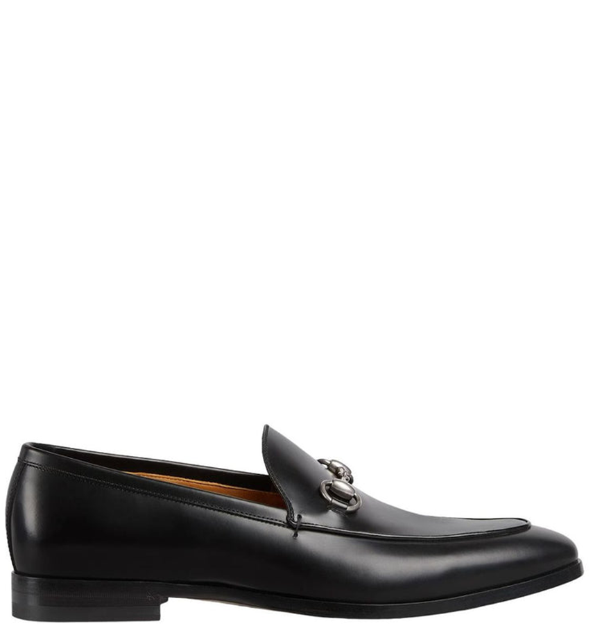  Giày Nam Gucci Horsebit Loafer 'Black' 
