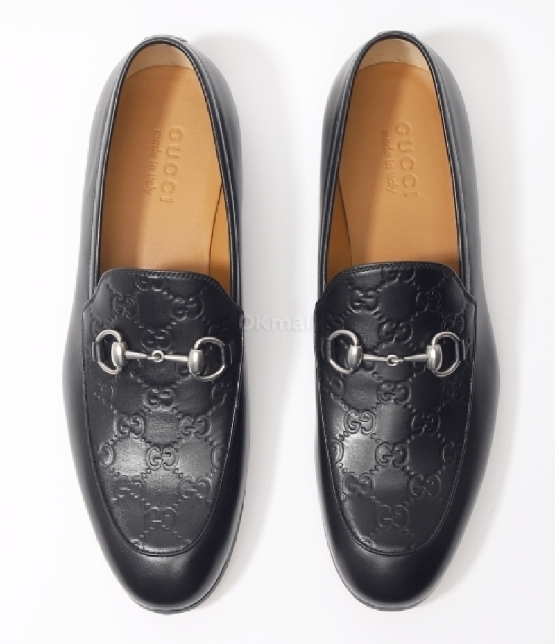  Giày Nam Gucci Horsebit Embellished 'Black' 