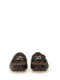  Giày Nam Fendi Olock Driver 'Brown' 