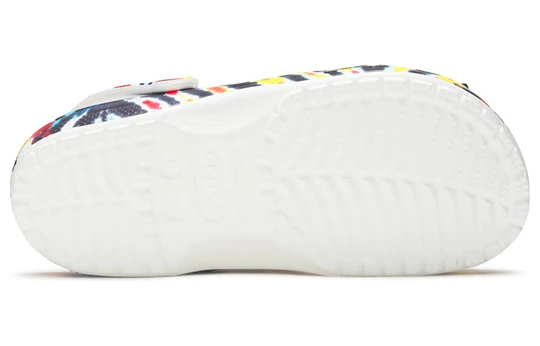  Dép Crocs Grateful Dead x Chinatown Market x Clog ‘Tie Dye’ 