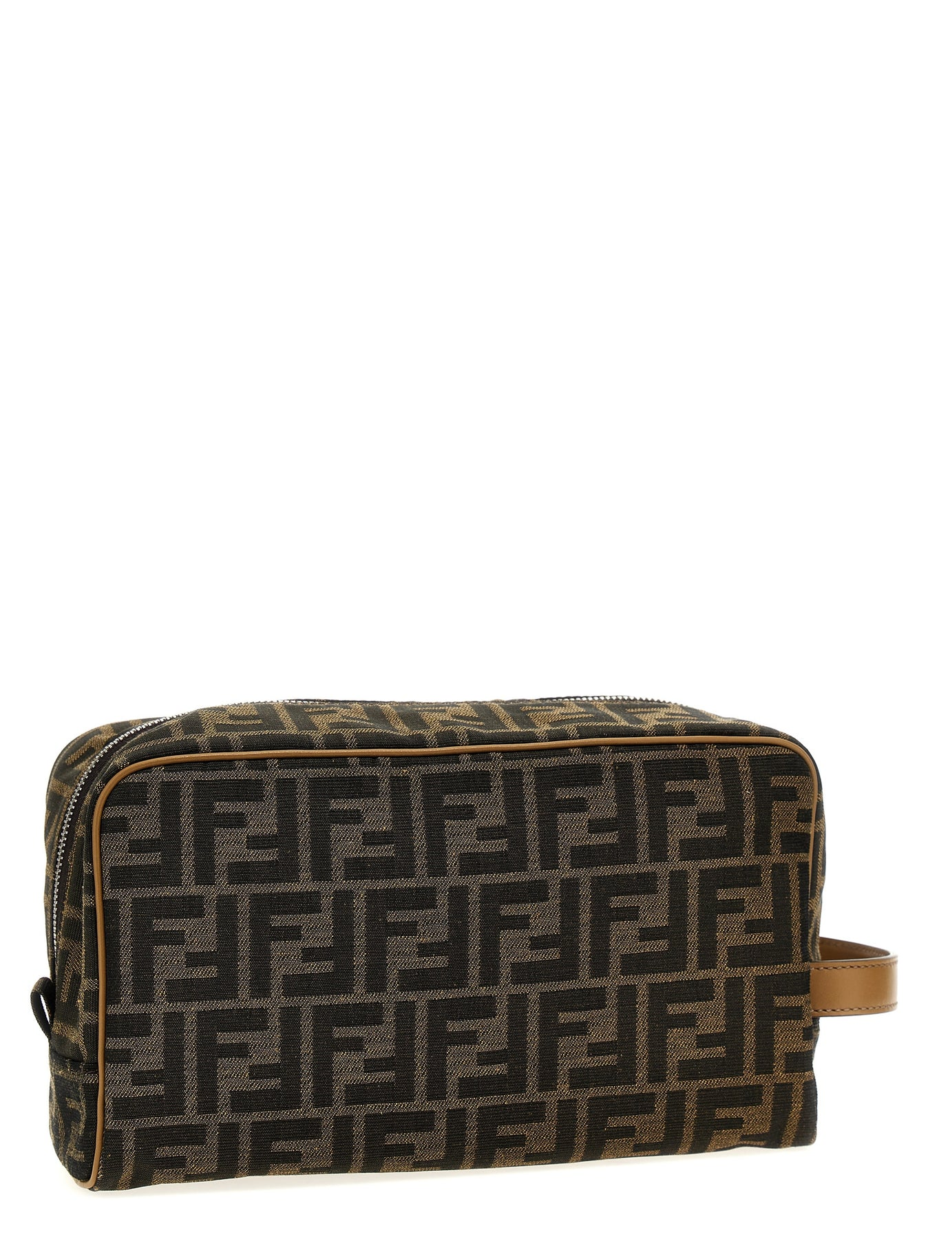  Túi Nam Fendi FF Toiletry Case 'Brown' 