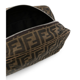  Túi Nam Fendi FF Toiletry Case 'Brown' 