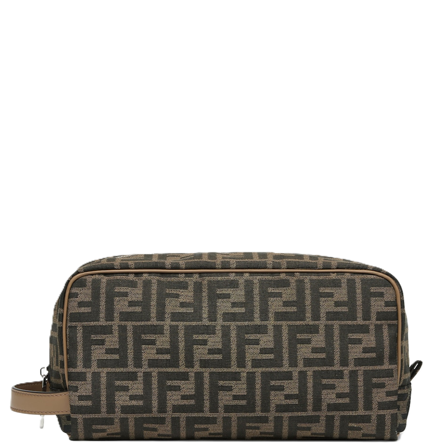  Túi Nam Fendi FF Toiletry Case 'Brown' 