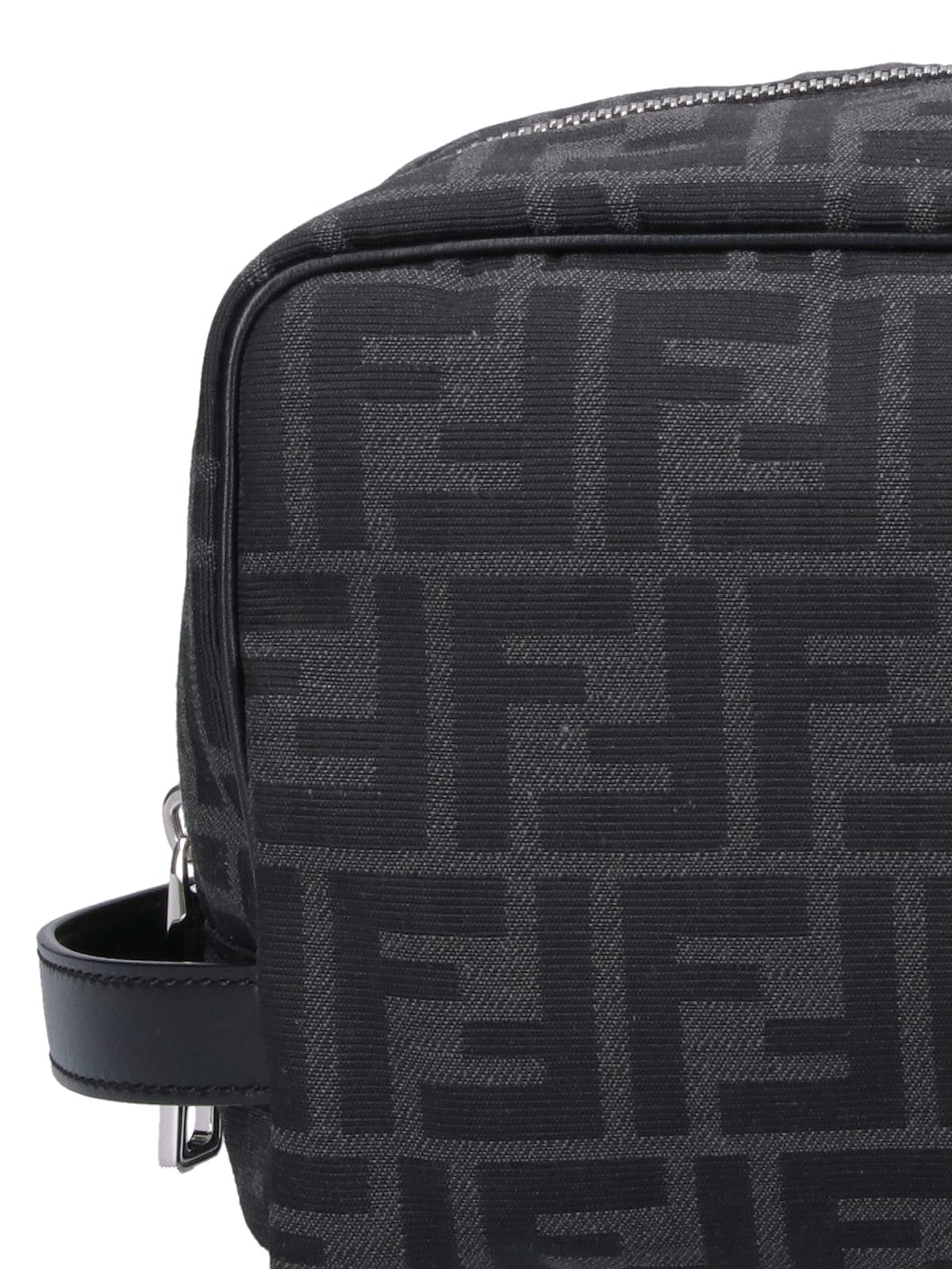  Túi Nam Fendi FF Toiletry Case 'Black' 