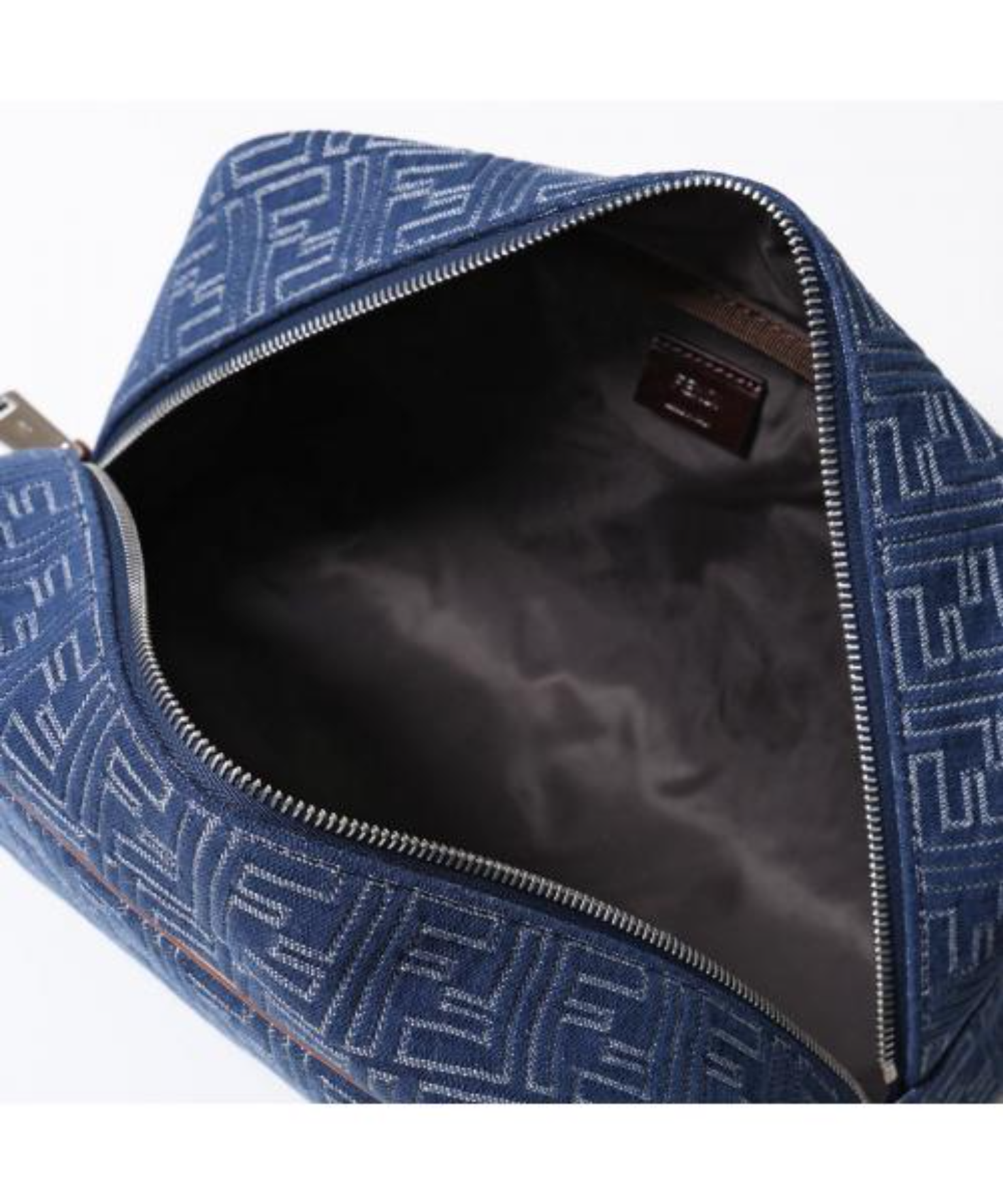 Túi Nam Fendi FF Toiletry Case 'Denim' 