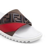  Dép Nam Fendi Rubber Fussbetts Slides 'Multi' 