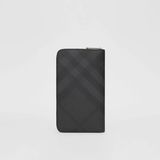  Ví Burberry Check Long Wallet 'Black' 