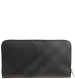  Ví Burberry Check Long Wallet 'Black' 