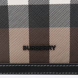  Túi Nam Burberry Check Leather Zip Pouch 'Multicolor' 
