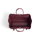  Túi Nữ Balenciaga Bel Air Carry All Bag 'Dark Burgundy' 