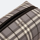  Túi Nam Burberry Check Travel Pouch 'Grey' 