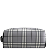  Túi Nam Burberry Check Travel Pouch 'Grey' 