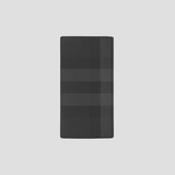  Ví Nam Burberry Murphy Check Long Wallet 'Black' 