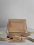  Túi Nữ Burberry Macken Baby Check Chain 'Beige' 
