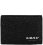  Ví Burberry Leather Flint Card Case 'Black' 