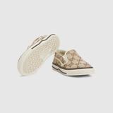  Giày Nữ Gucci Toddler Embossed GG Trainer 'Beige' 