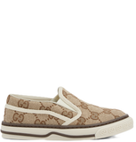  Giày Nữ Gucci Toddler Embossed GG Trainer 'Beige' 