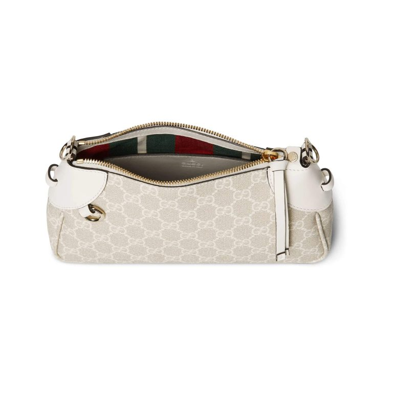  Túi Nữ Gucci GG Emblem Small Shoulder Bag 'White' 