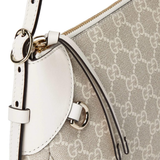  Túi Nữ Gucci GG Emblem Small Shoulder Bag 'White' 