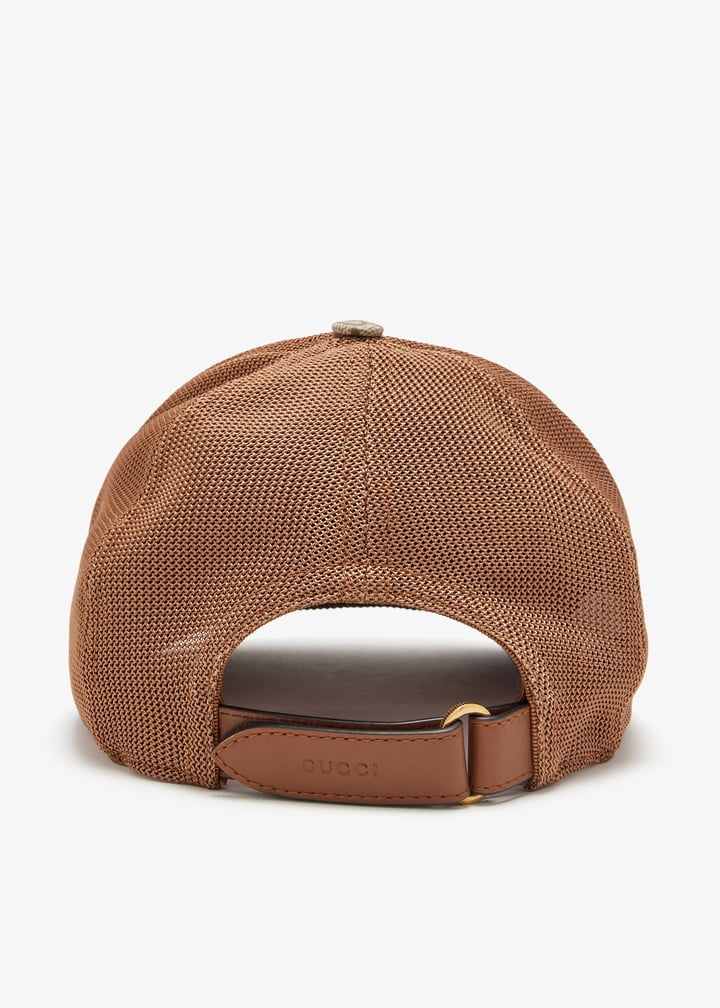  Mũ Nam Gucci GG Monogram Canvas Baseball 'Beige' 