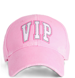  Mũ Nữ Balenciaga VIP Teamp Logo Cotton Drill 'Pink' 